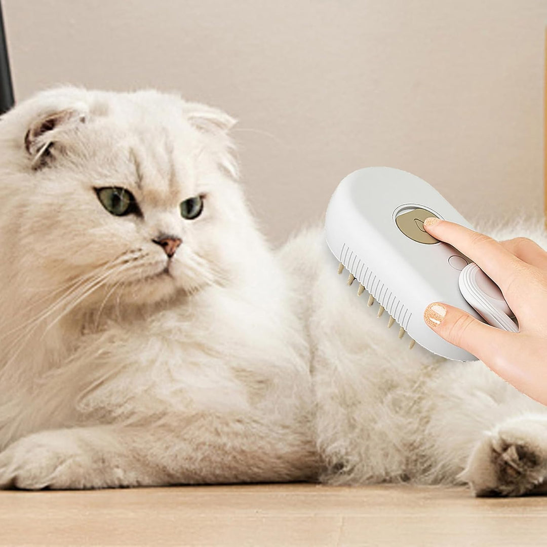 Escova a Vapor para Gatos e Cães