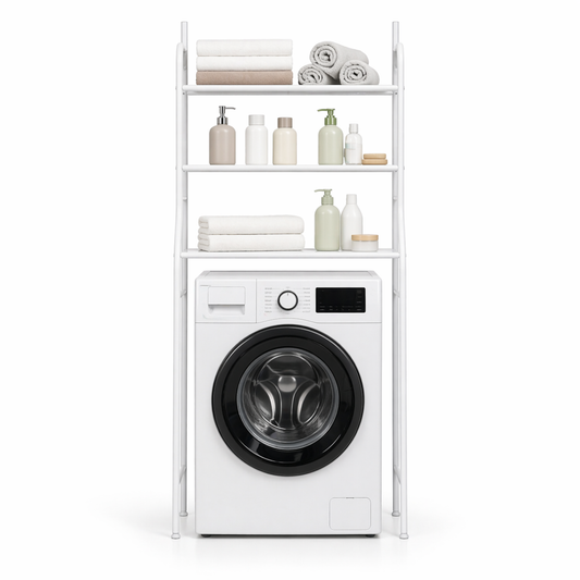 Estante Organizadora de 3 Prateleiras Para Máquina e WC
