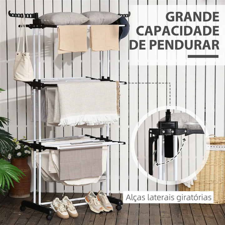 Estendal Dobrável com 3 Camadas