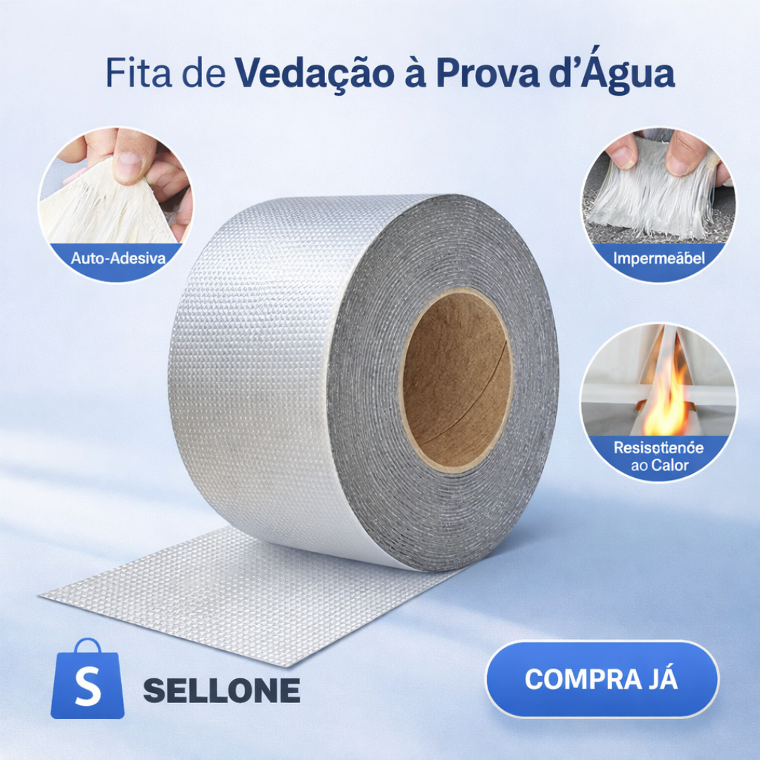 Fita de Vedação à Prova d'Água