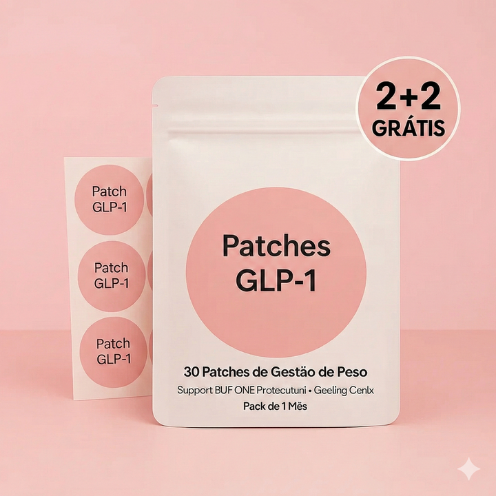 Adesivos GLP-1 – Apoio diário para o controlo do apetite e do metabolismo