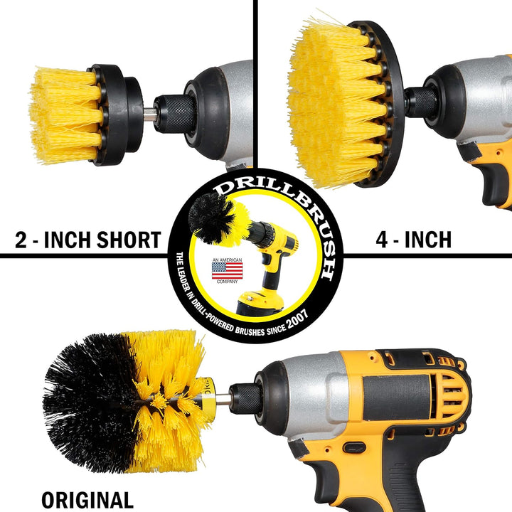 Kit de 3 Escovas para Berbequim