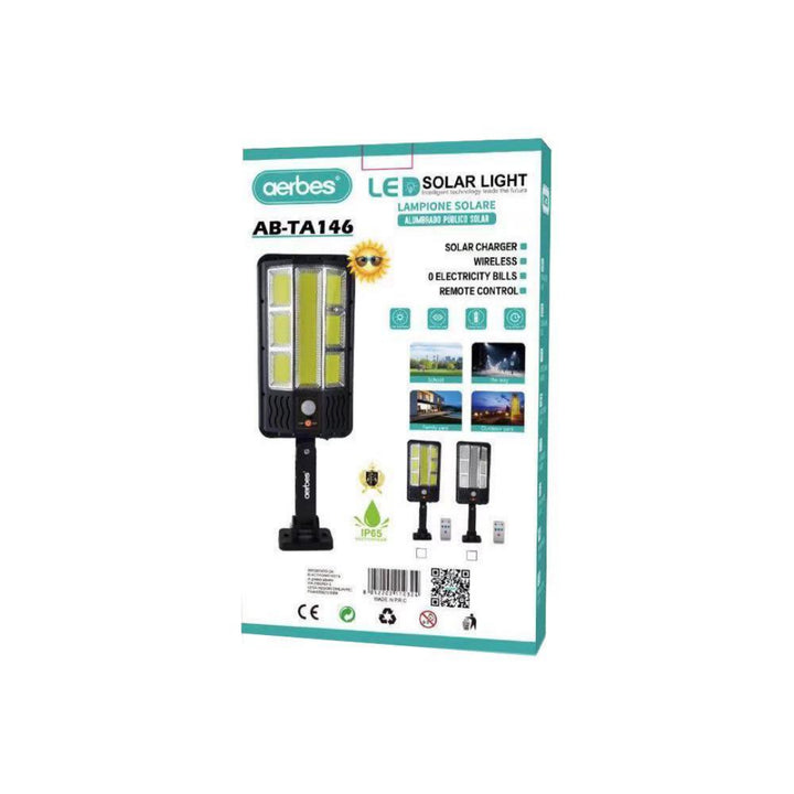 Lâmpada Solar com Comando AB-TA146 117LED