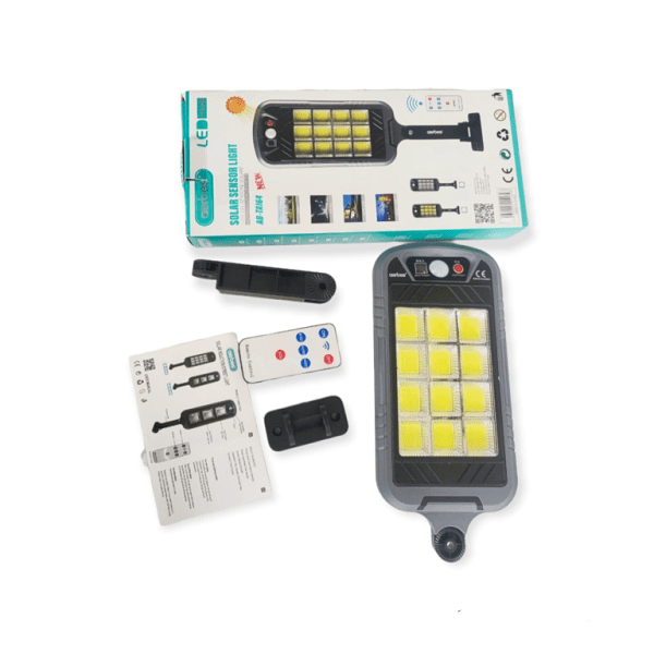 Lâmpada Solar com Comando AB-TA164 144LED
