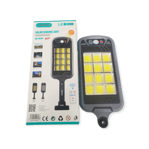 Lâmpada Solar com Comando AB-TA164 144LED