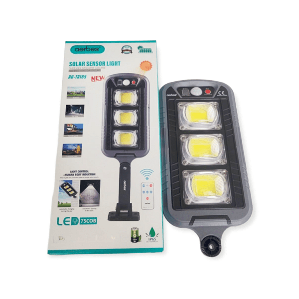 Lâmpada Solar com Comando AB-TA165 150LED