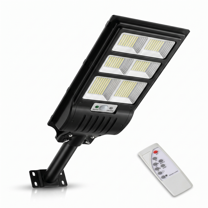 Lâmpada Solar de Exterior 400W com Sensor de Movimento