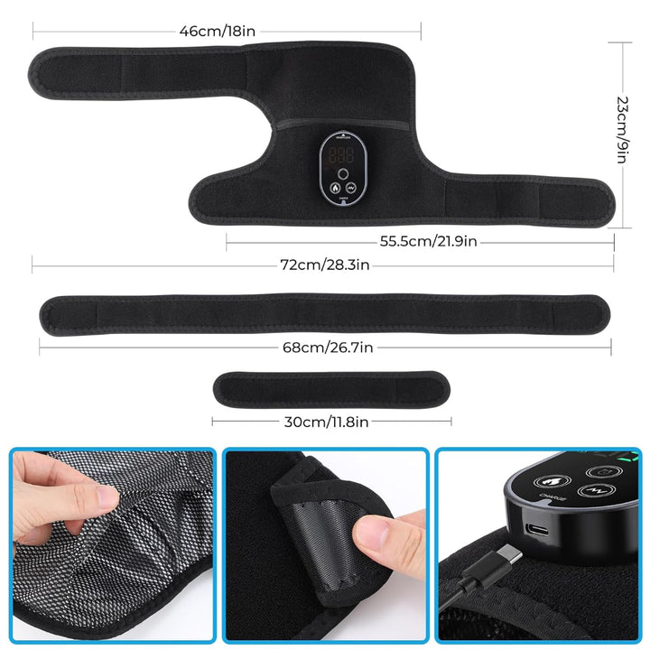 Massajador de Joelho Aquecido