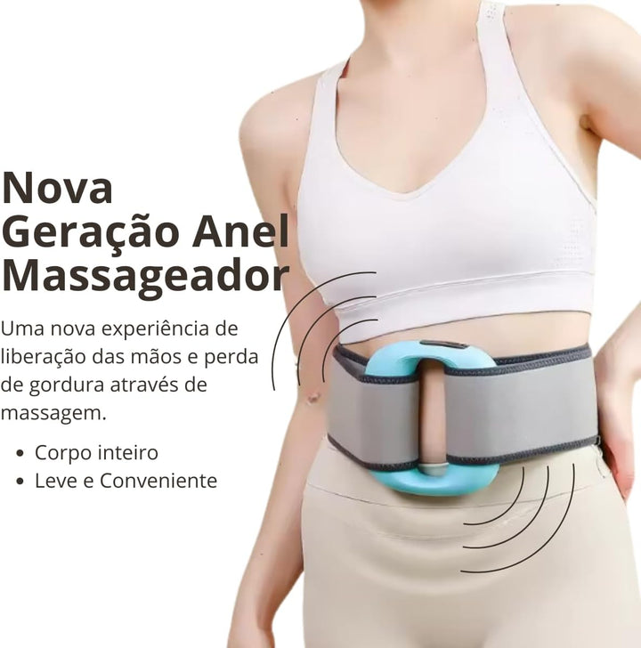 Massajador de Anel Portátil com Cinto