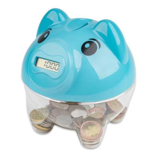 Mealheiro inteligente contagem de moedas Piggy