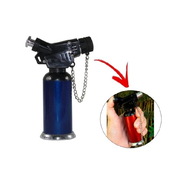 Mini Maçarico a Gás Portátil Recarregável