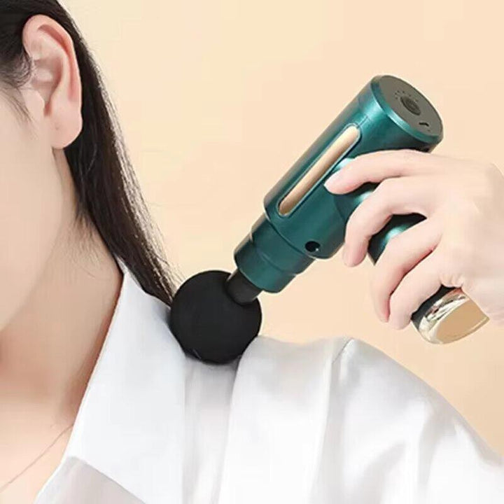 Mini Pistola de Massagem – Alívio Muscular Sempre à Mão