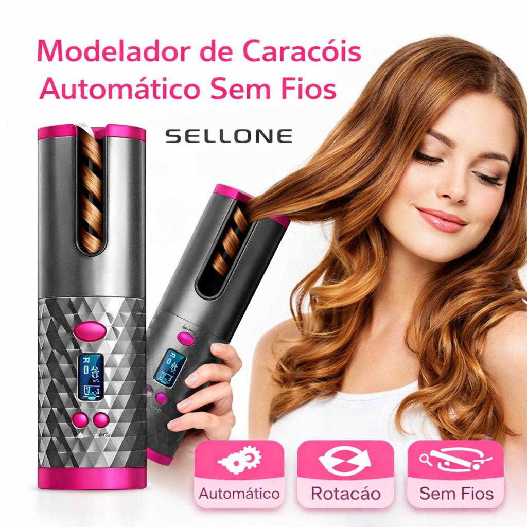 Modelador de Caracóis Automático Sem Fios