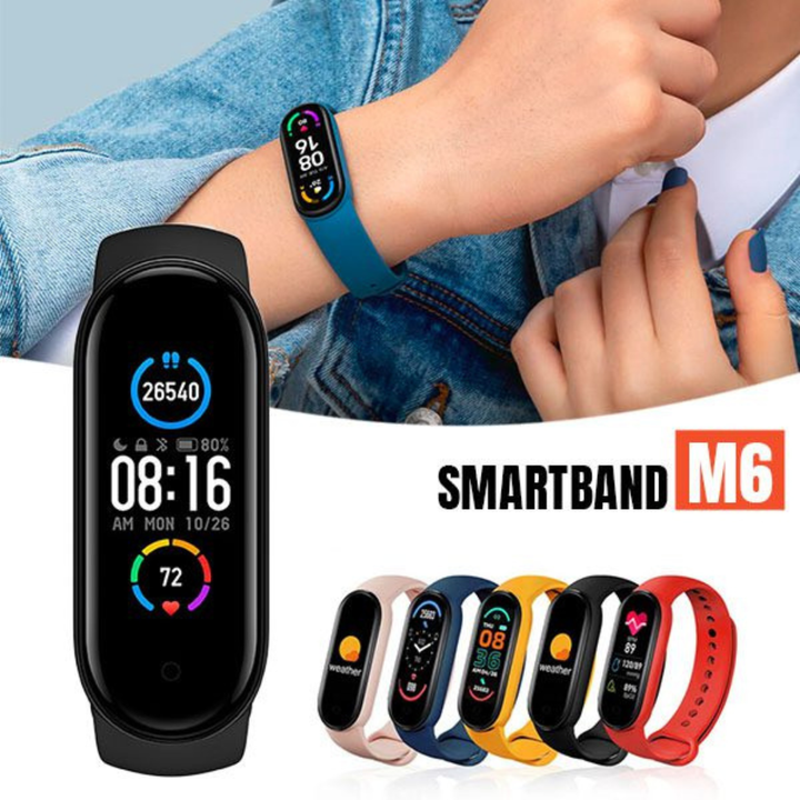SmartBand M6 – O Teu Dia, Mais Inteligente