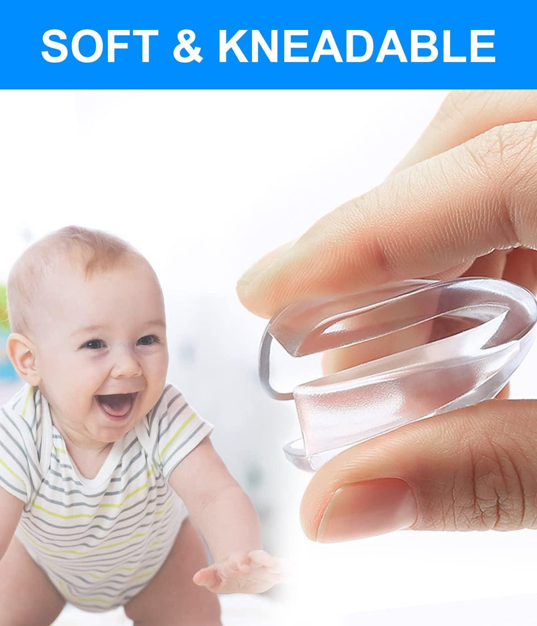 Pack 12 Protetores de Esquinas Para Bebés
