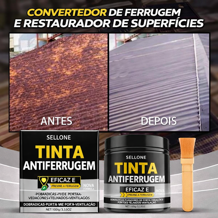 Pintura Anticorrosiva para Metal 100g com Pincel