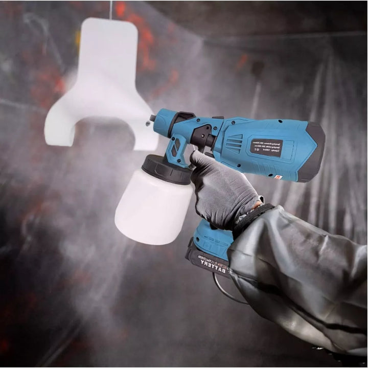 Pistola Elétrica para Pintar com 2 Baterias