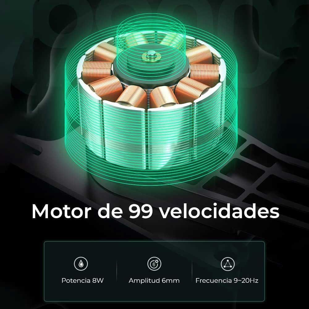 Pistola de Massagem Heikel A8 com Mala