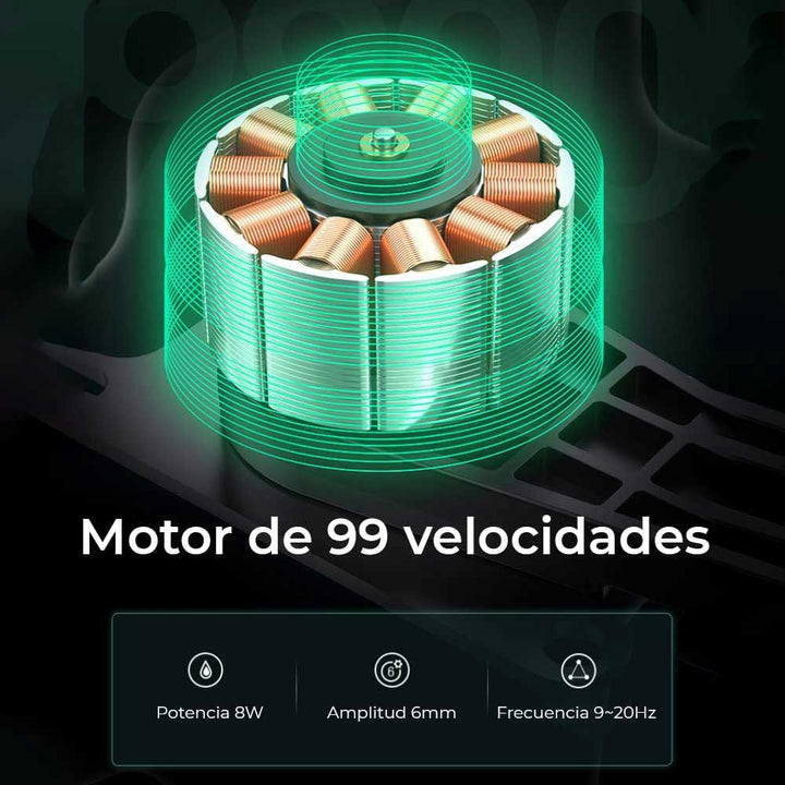 Pistola de Massagem Heikel A8 com Mala