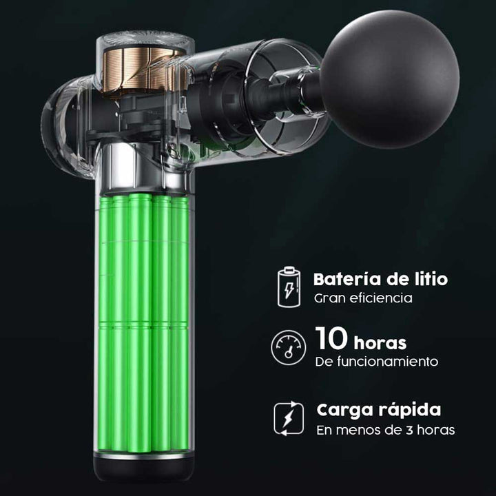 Pistola de Massagem Heikel A8 com Mala