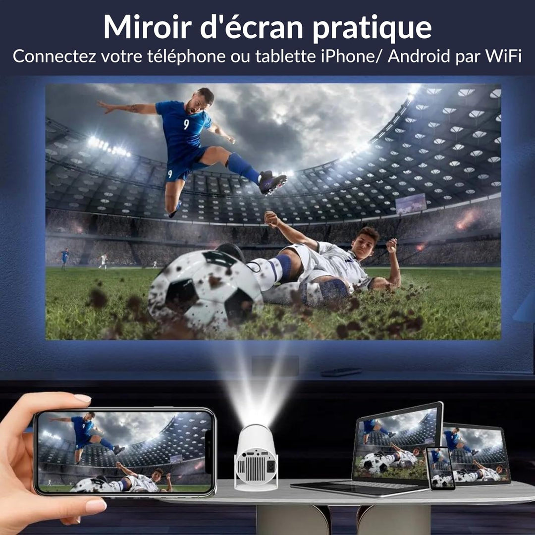 Projetor Portátil Ultra HD 4K Magcubic