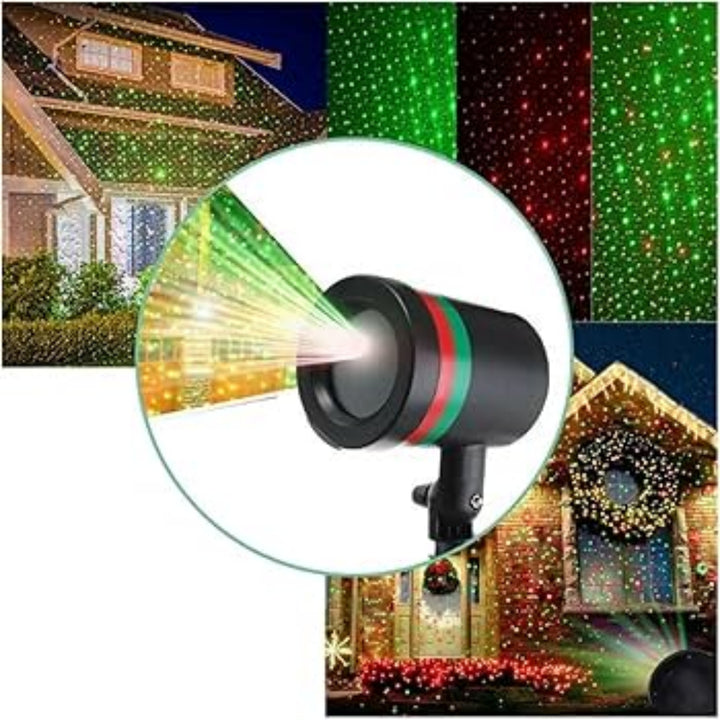 Projetor de Luzes de Natal Exterior