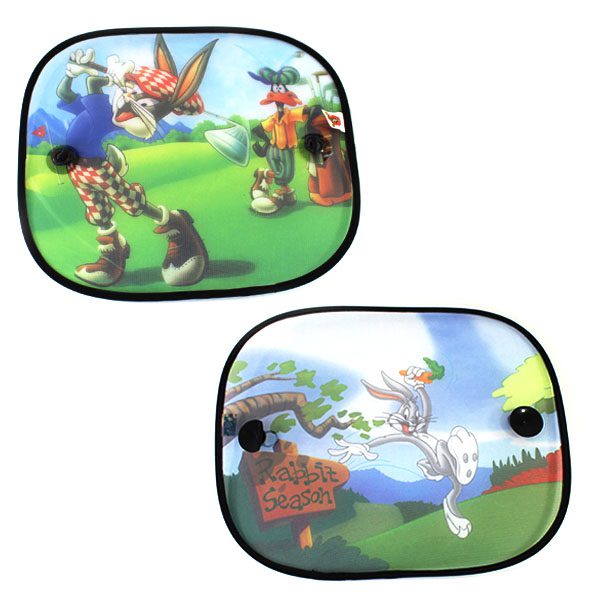 Pack 2 Tapa Sol Lateral Carro Looney Tunes