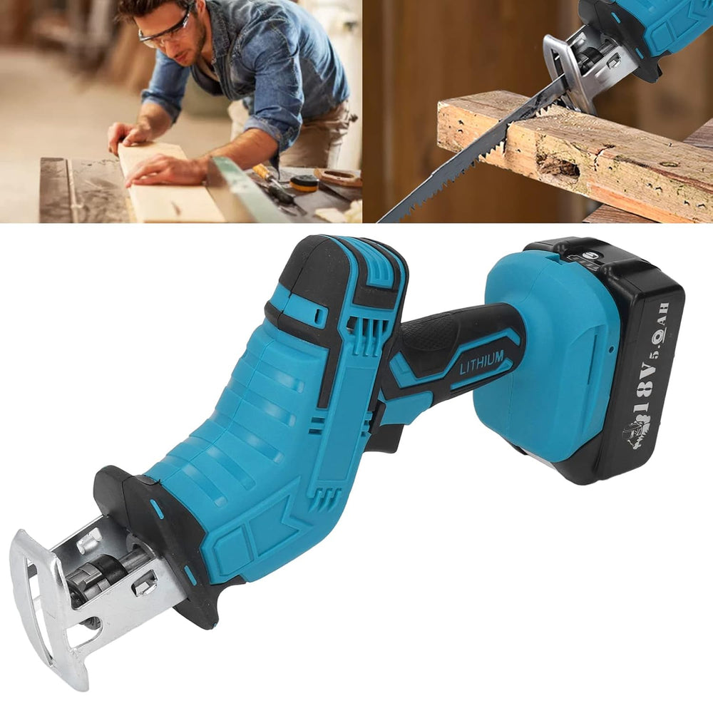 Sierra de sable con dos bateria