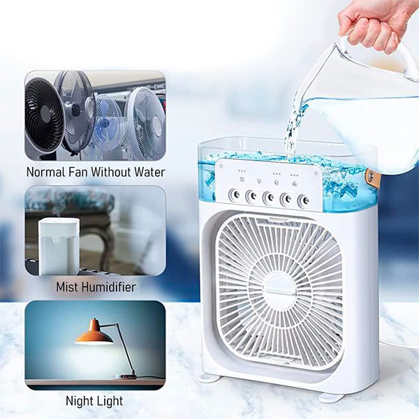 Ar Condicionado e Humidificador Portátil