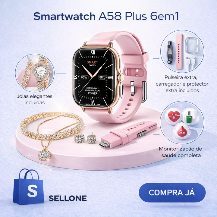 Smartwatch A58 Plus 6EM1