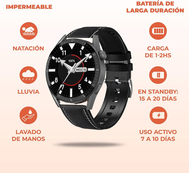 Smartwatch Arona Pro [ 𝗖𝗢𝗠𝗣𝗥𝗔 𝟭 𝗘 𝗥𝗘𝗖𝗘𝗕𝗘 𝟮 ]