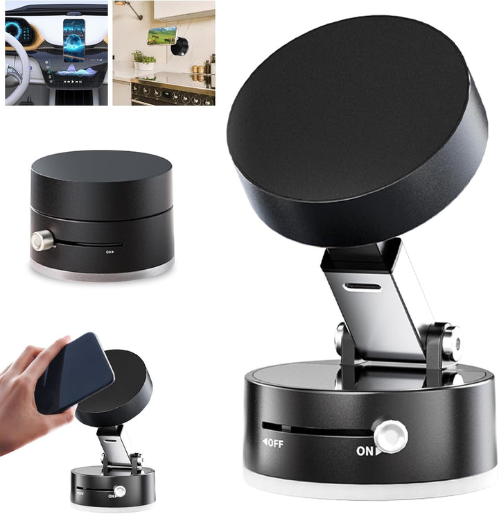 Suporte de Telemóvel com Magnético Giratório de 360°