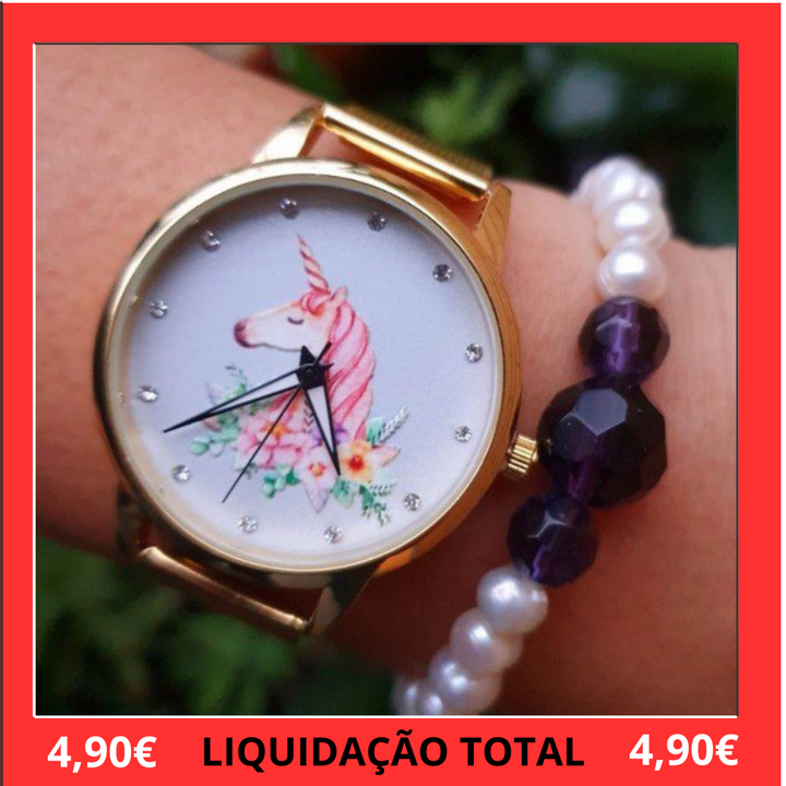 Relógio Unicórnio II