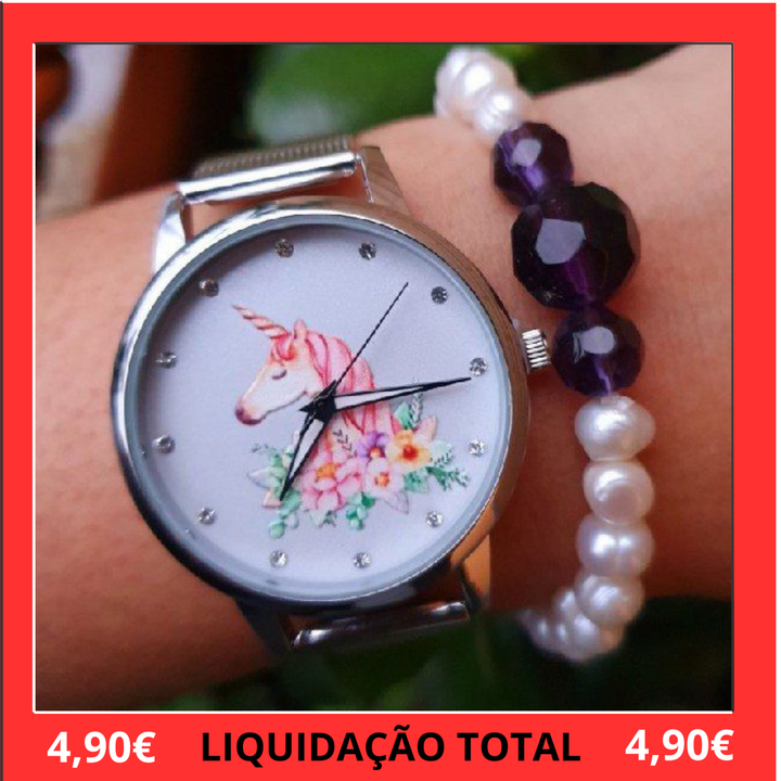 Relógio Unicórnio II