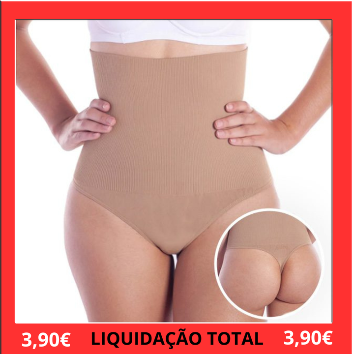 CALCINHA REDUTORA ALTA FIO DENTAL