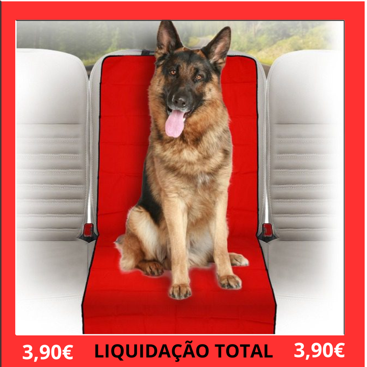 Capa protetora individual carro para animais