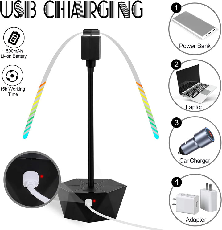Ventilador Repelente de Moscas USB – Silencioso, Seguro e Sem Químicos