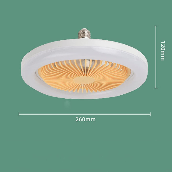 Ventilador de Teto 2 em 1 com Luz LED