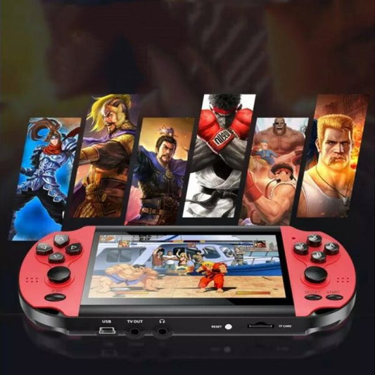 Consola portátil X7 Plus 8GB + 500 jogos