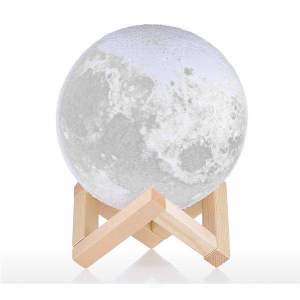 Candeeiro Lua 3D