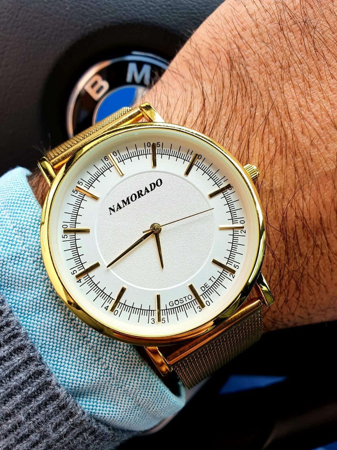 Relógio Namorado Gosto de Ti