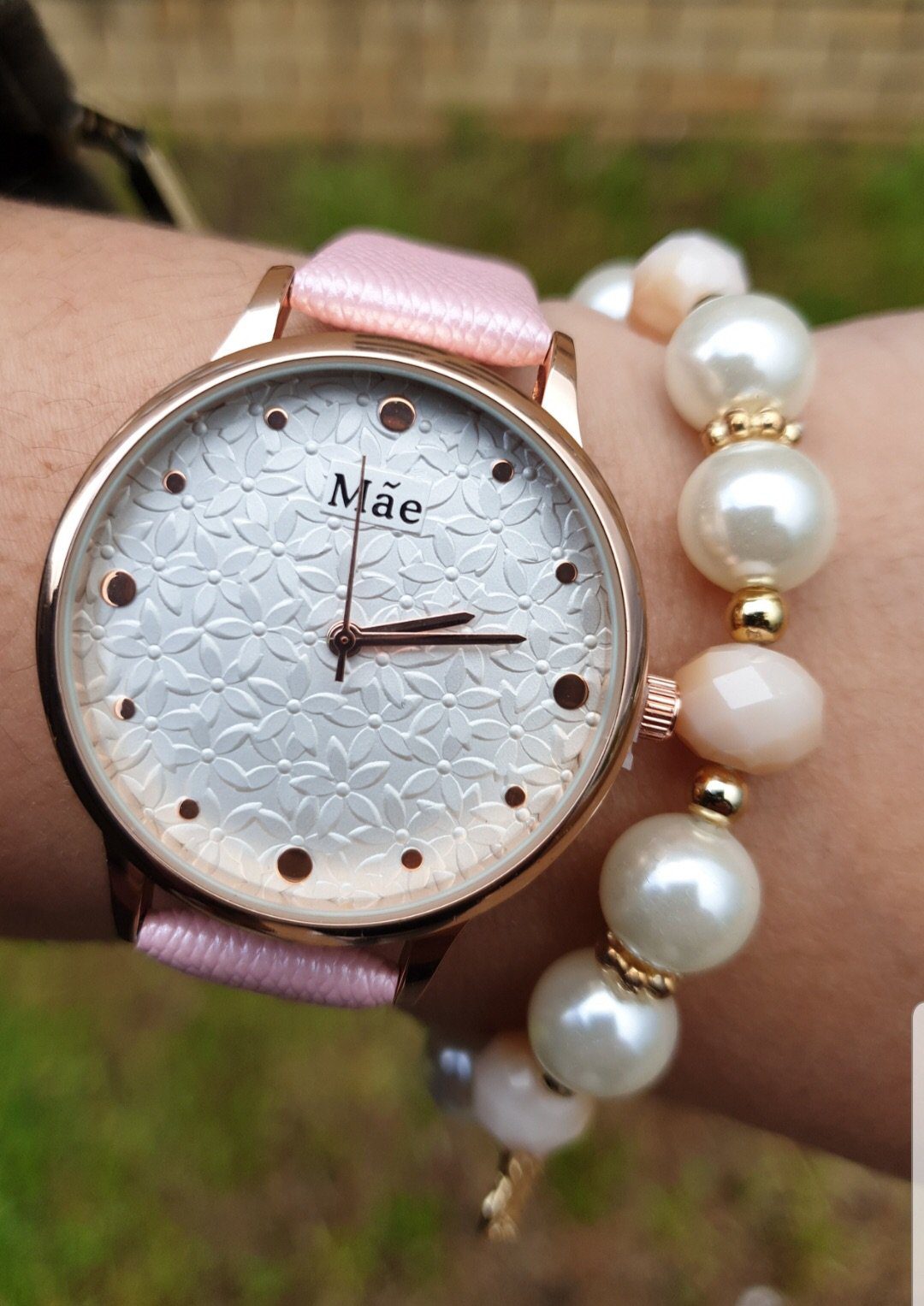 Relógio Mãe Garden Ecopele