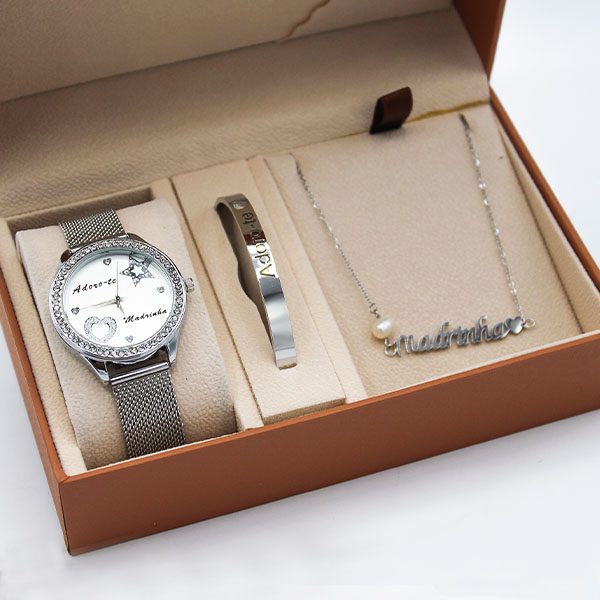 Conjunto Madrinha Brilhantes