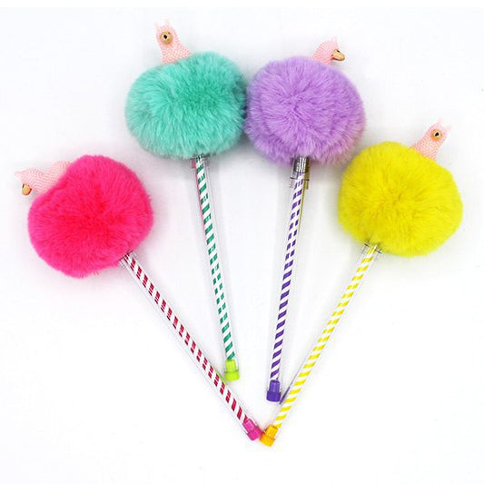 Caneta pom-pom