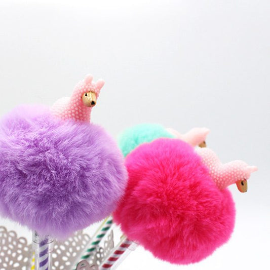 Caneta pom-pom
