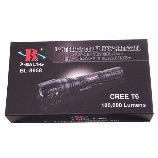 Lanterna profissional Police 80.000W com 5 x ZOOM