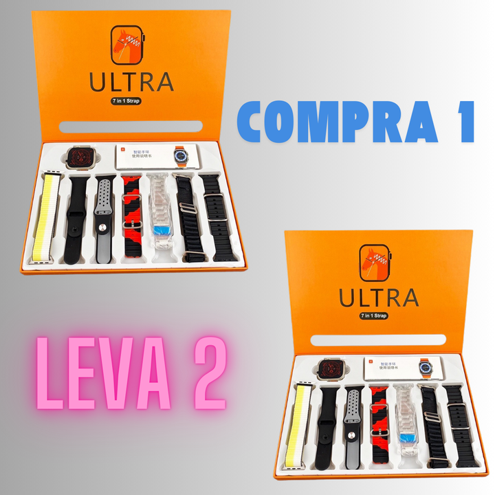 Pack Smartwatch Ultra 7EM1 - COMPRA 1 LEVA 2