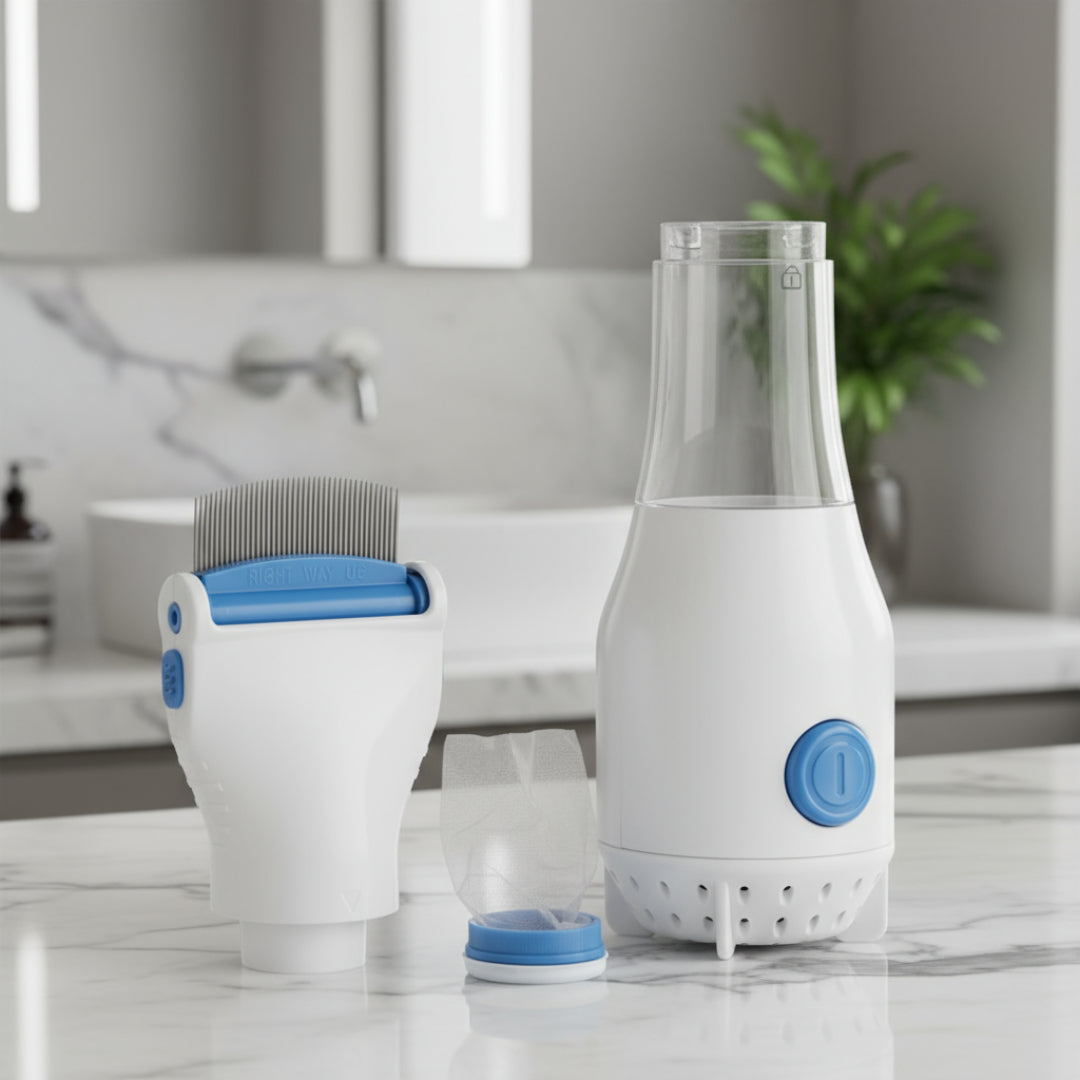 Pente Aspirador Elétrico Anti Piolhos