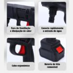 Pistola de Lavagem Pressão - 2 BATERIAS