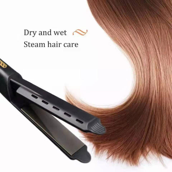 Placa de Alisamento de Cabelo com Vapor